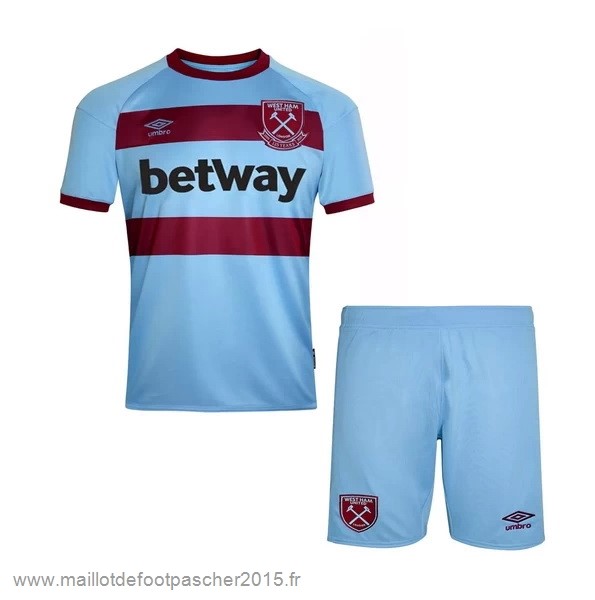 Maillot Foot Achat Exterieur Conjunto De Enfant West Ham United 2020 2021 Bleu