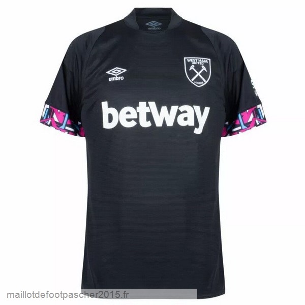 Maillot Foot Achat Thailande Exterieur Joueurs Maillot West Ham United 2022 2023 Noir