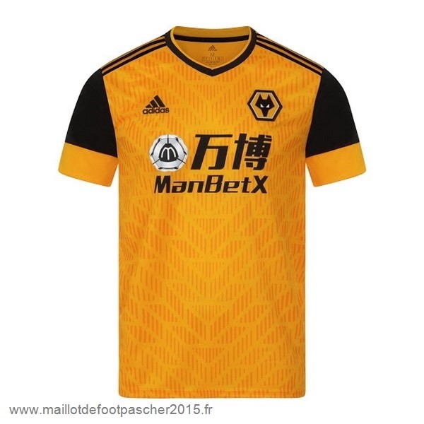 Maillot Foot Achat Domicile Maillot Wolves 2020 2021 Jaune